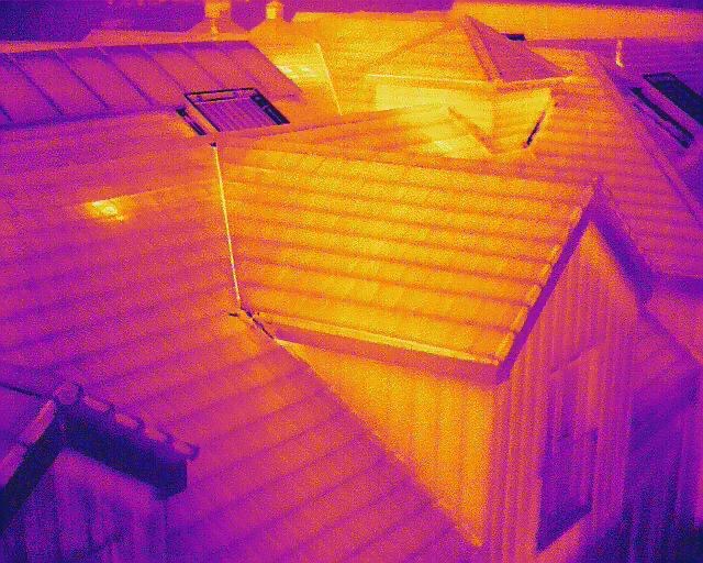 Thermal Imaging Roof Survey Image Newport
